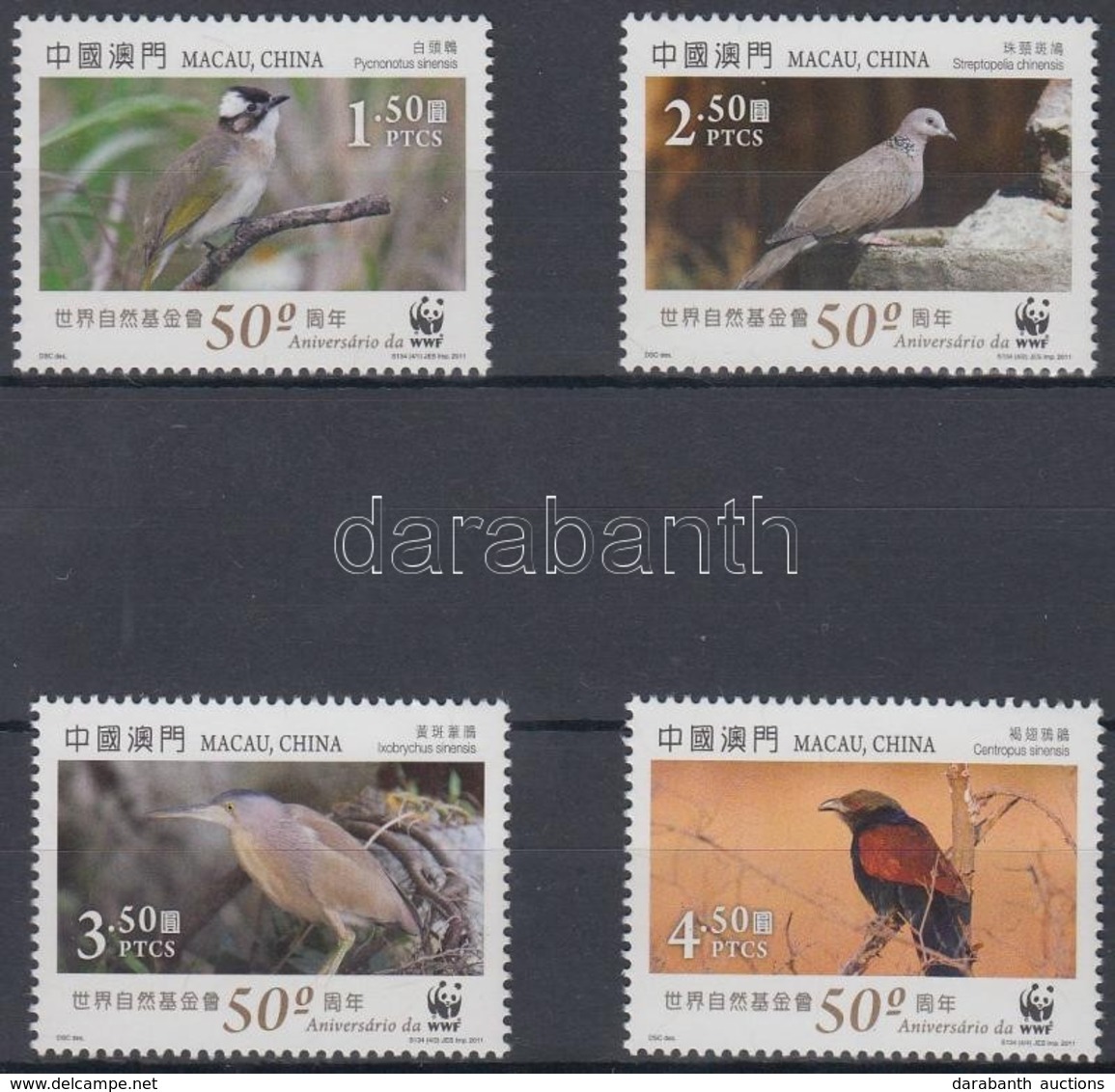 ** 2011 WWF: Madarak Sor Mi 1747-1750 - Altri & Non Classificati