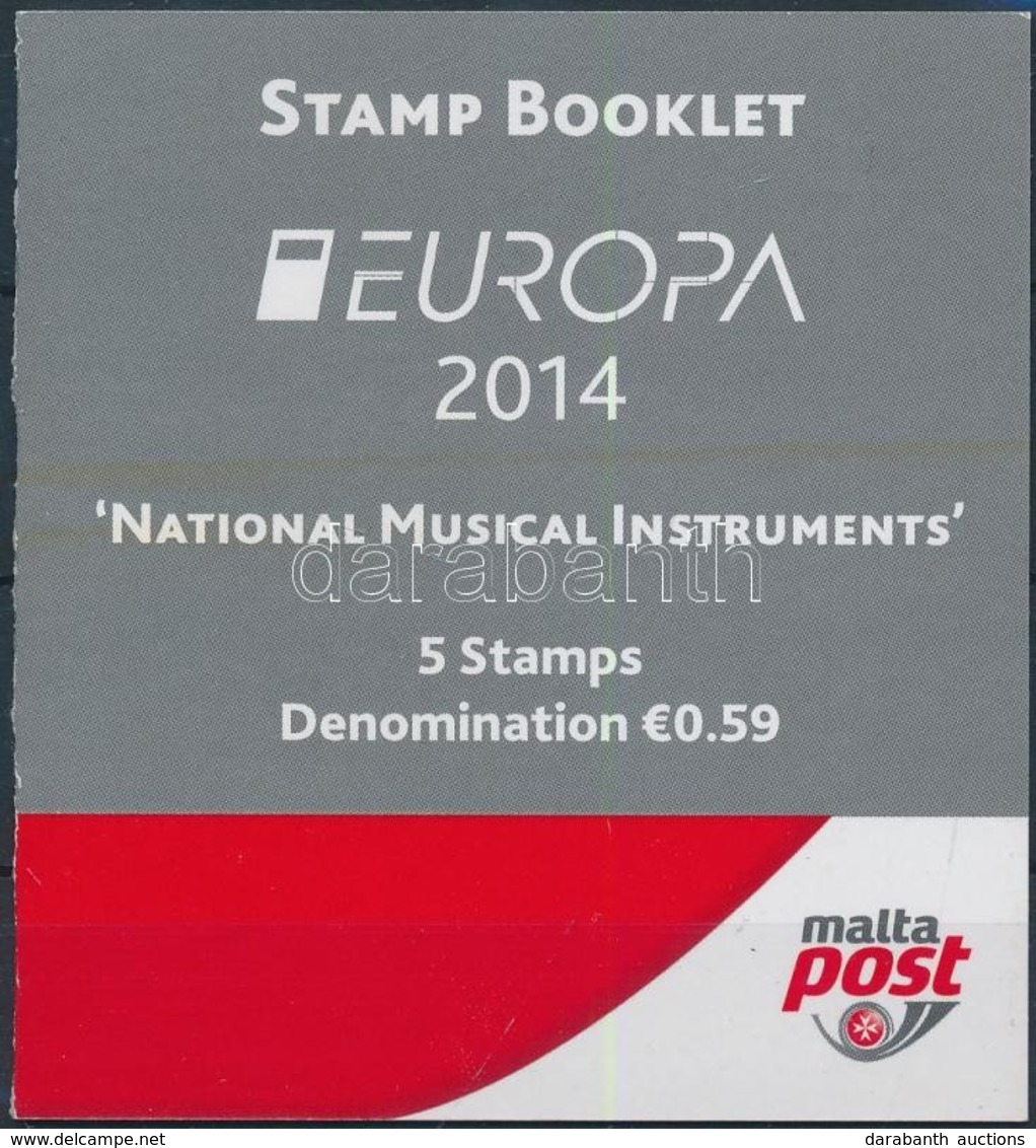 ** 2014 Europa CEPT Hangszerek Bélyegfüzet Mi MH 0-16 - Altri & Non Classificati