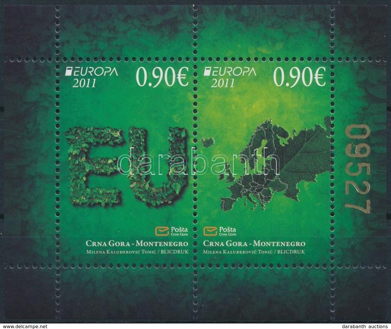 ** 2011 Europa CEPT, Az Erdő Blokk Mi 10 - Otros & Sin Clasificación