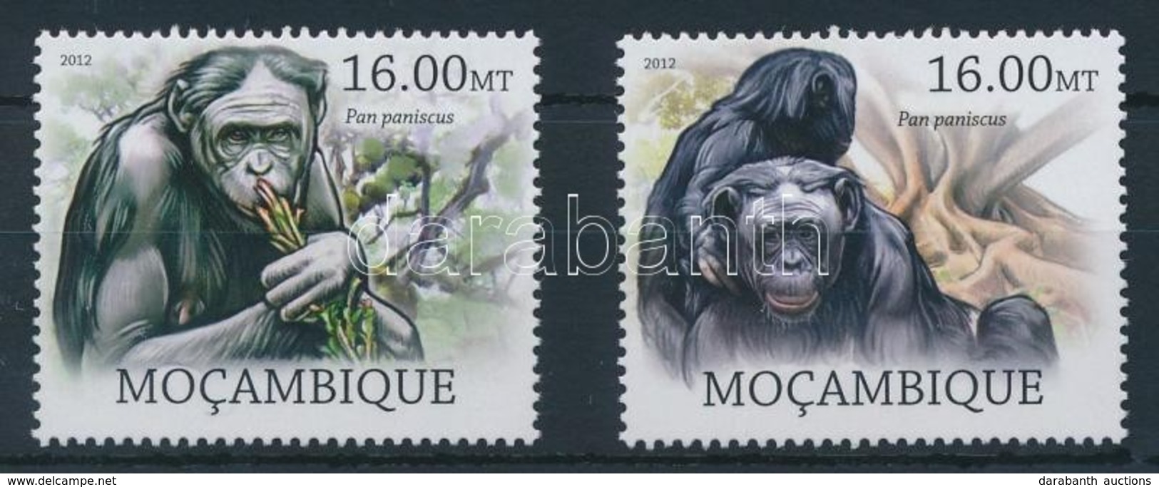 ** 2012 Majom Sor 2 értéke Mi 5824-5825 - Altri & Non Classificati