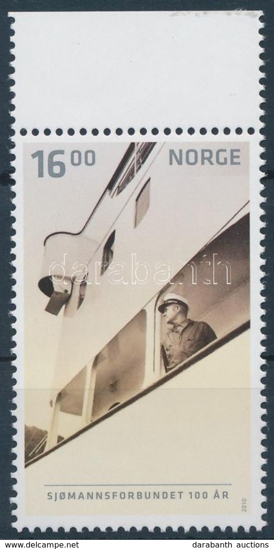 ** 2010 100 éves A Norvég Tengerészet ívszéli Mi 1732 - Altri & Non Classificati