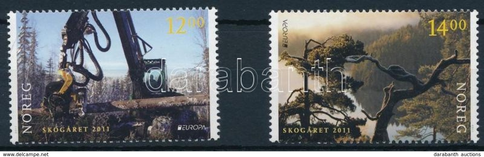 ** 2011 Európa CEPT: Az Erdő Sor Mi 1758-1759 - Sonstige & Ohne Zuordnung