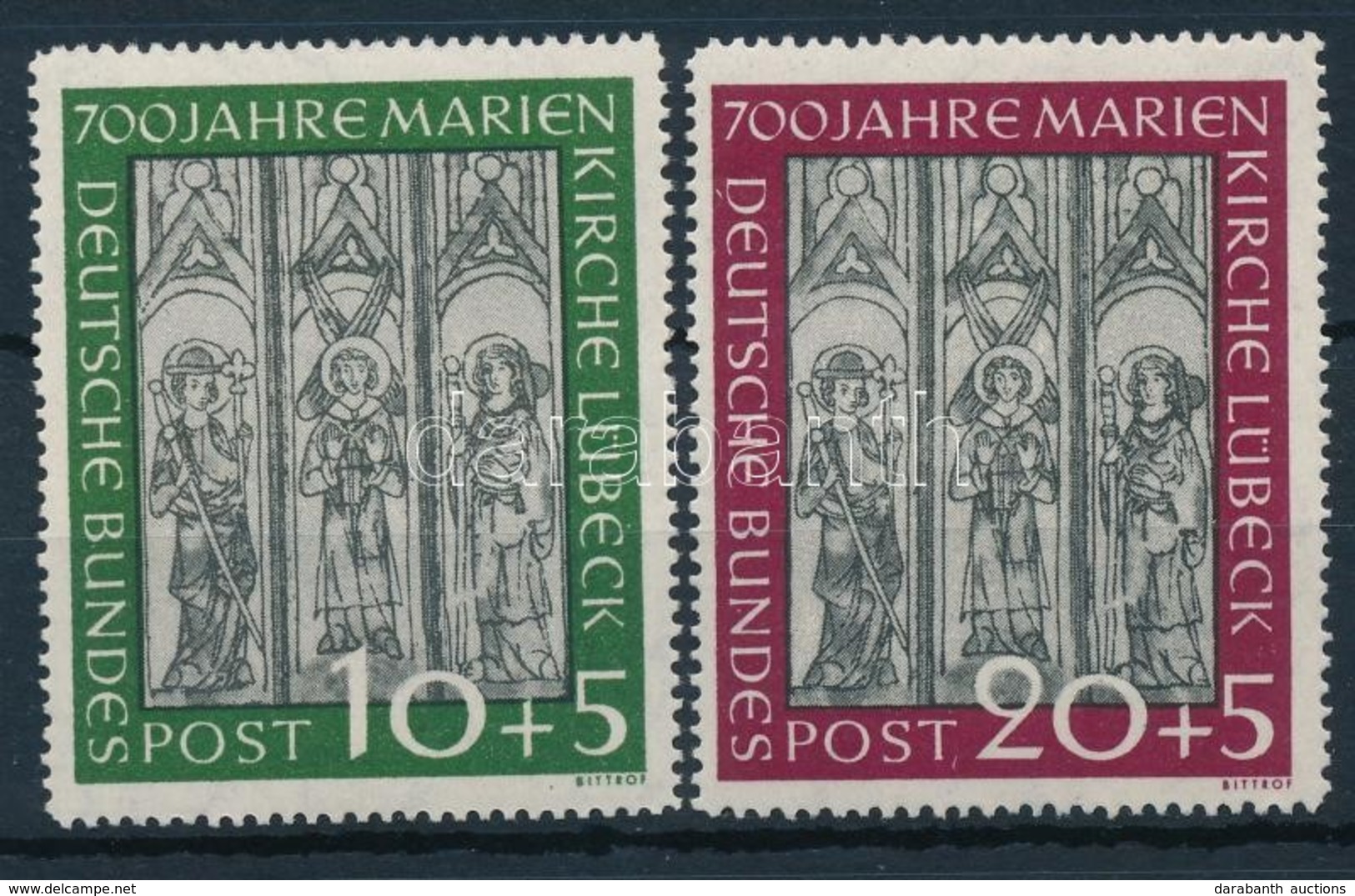 ** 1951 Mária Templom Sor Mi 139-140 - Sonstige & Ohne Zuordnung