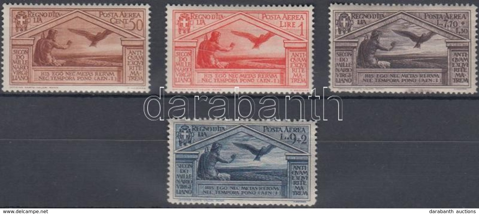 ** 1930 Légiposta Sor Mi 354-357 - Altri & Non Classificati