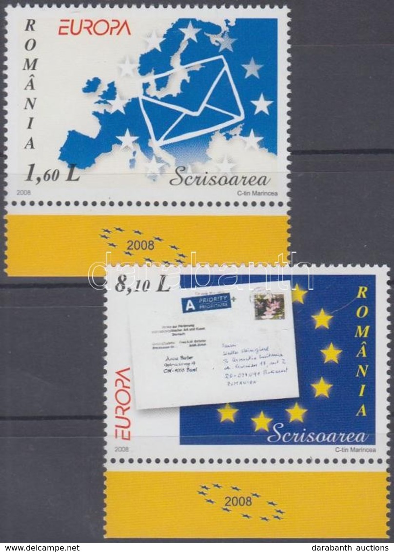 ** 2008 Europa CEPT ívszéli Sor Mi 6294-6295 - Sonstige & Ohne Zuordnung