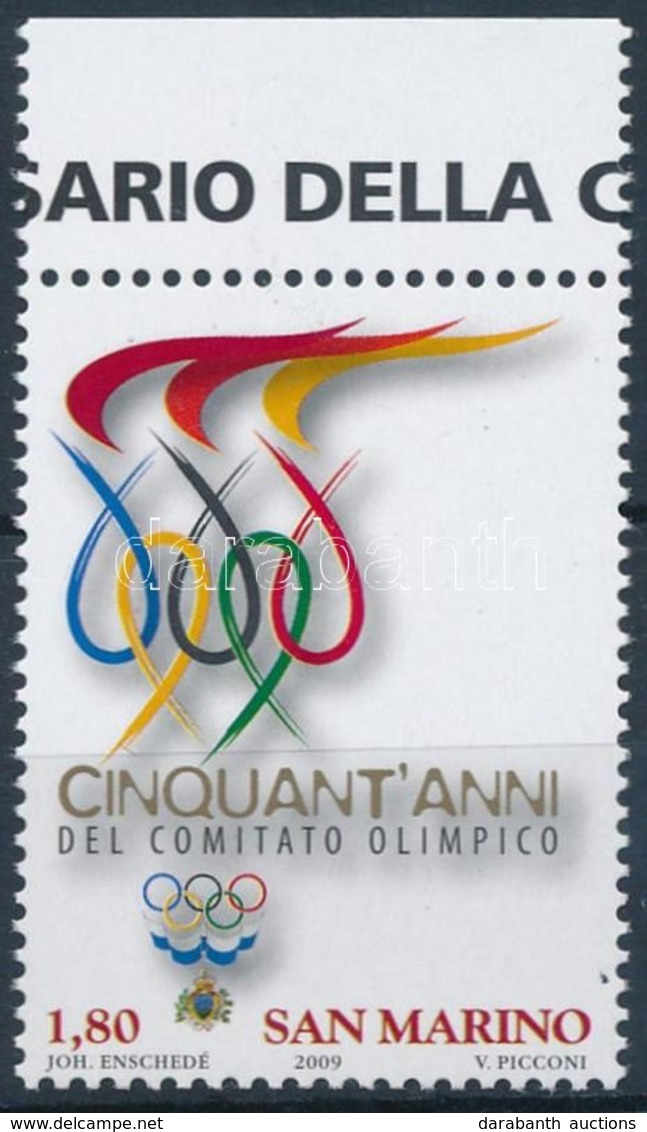 ** 2009 50 éves A Nemzeti Olimpiai Bizottság ívszéli Bélyeg Mi 2382 - Otros & Sin Clasificación