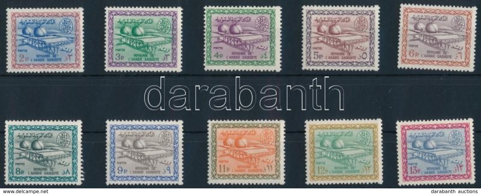 ** 1964/1970 Forgalmi 10 érték Mi 170-174,176-177, 179-181 - Otros & Sin Clasificación