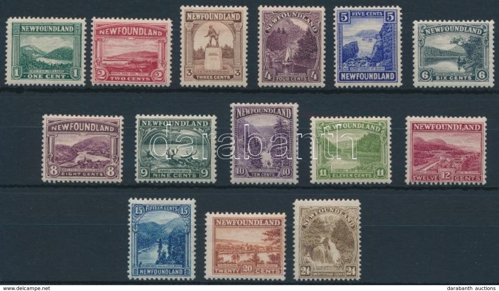 * 1923 Forgalmi Sor Mi 114-127 - Altri & Non Classificati