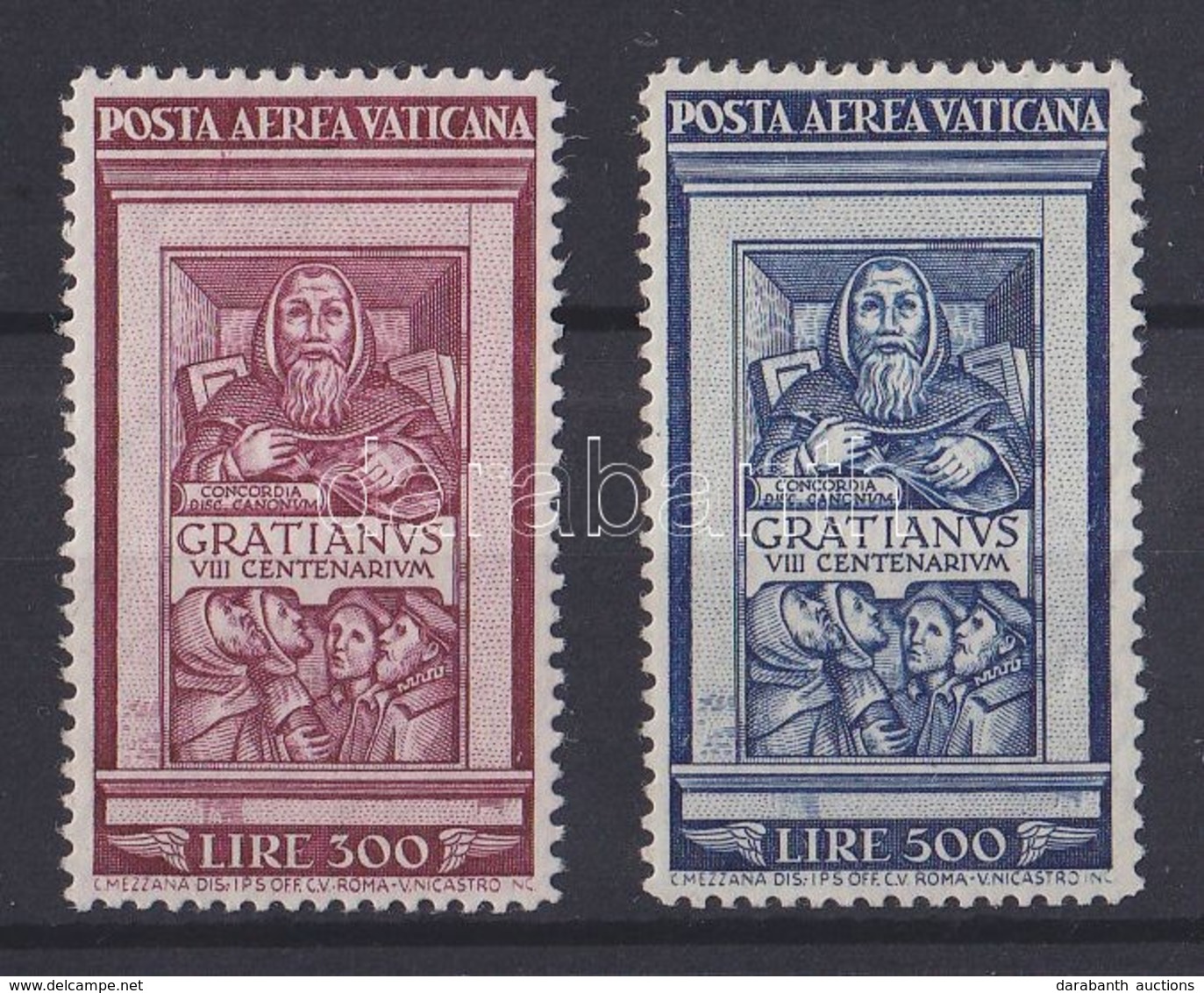 ** 1951 Gratiani Sor Mi 185-186 - Sonstige & Ohne Zuordnung