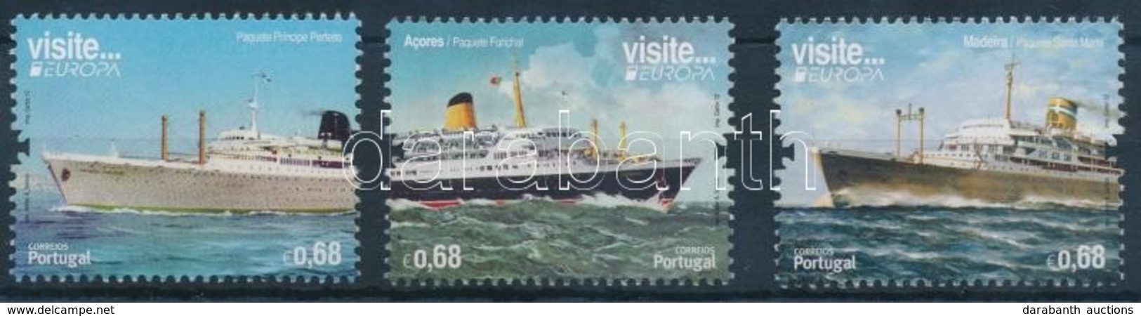 ** Portugália, Azori-szigetek, Madeira 2012 Europa CEPT, Látnivalók 3 érték Mi 3720, 577, 316 - Sonstige & Ohne Zuordnung