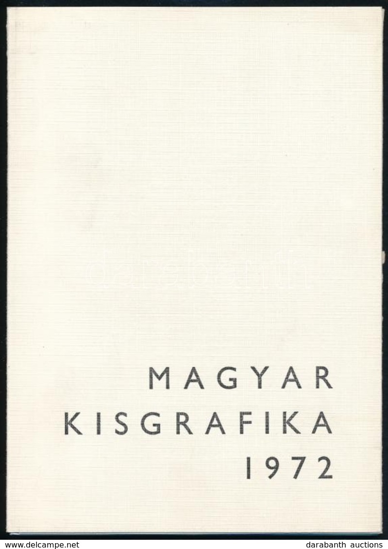 1972 Magyar Kisgrafika. A XIV. Nemzetközi Ex Libris Köngresszus Magyar Ajándékmappája. Bp., 1972, Kisgrafika Barátok Kör - Otros & Sin Clasificación