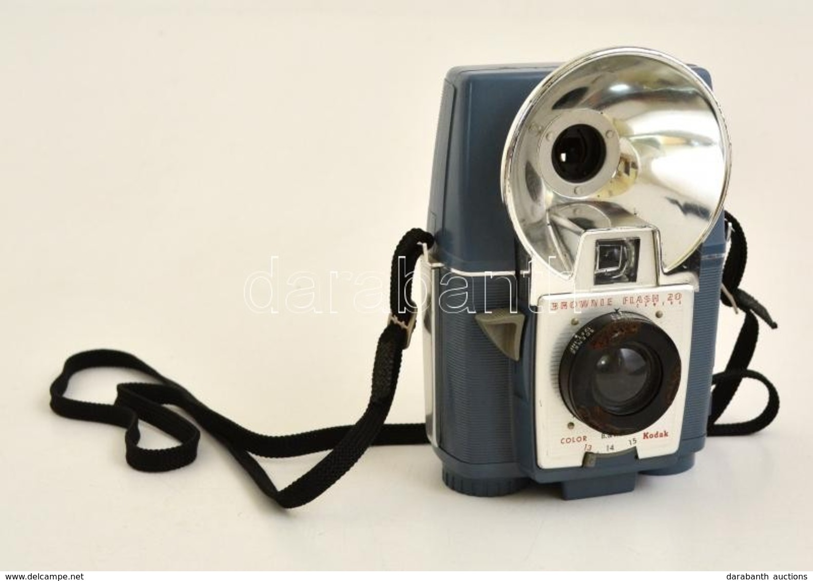 Kodak Brownie Flash 20 Box Fényképezőgép, Működőképes állapotban / Vintage Kodak Box Camera, In Working Condition - Cámaras Fotográficas