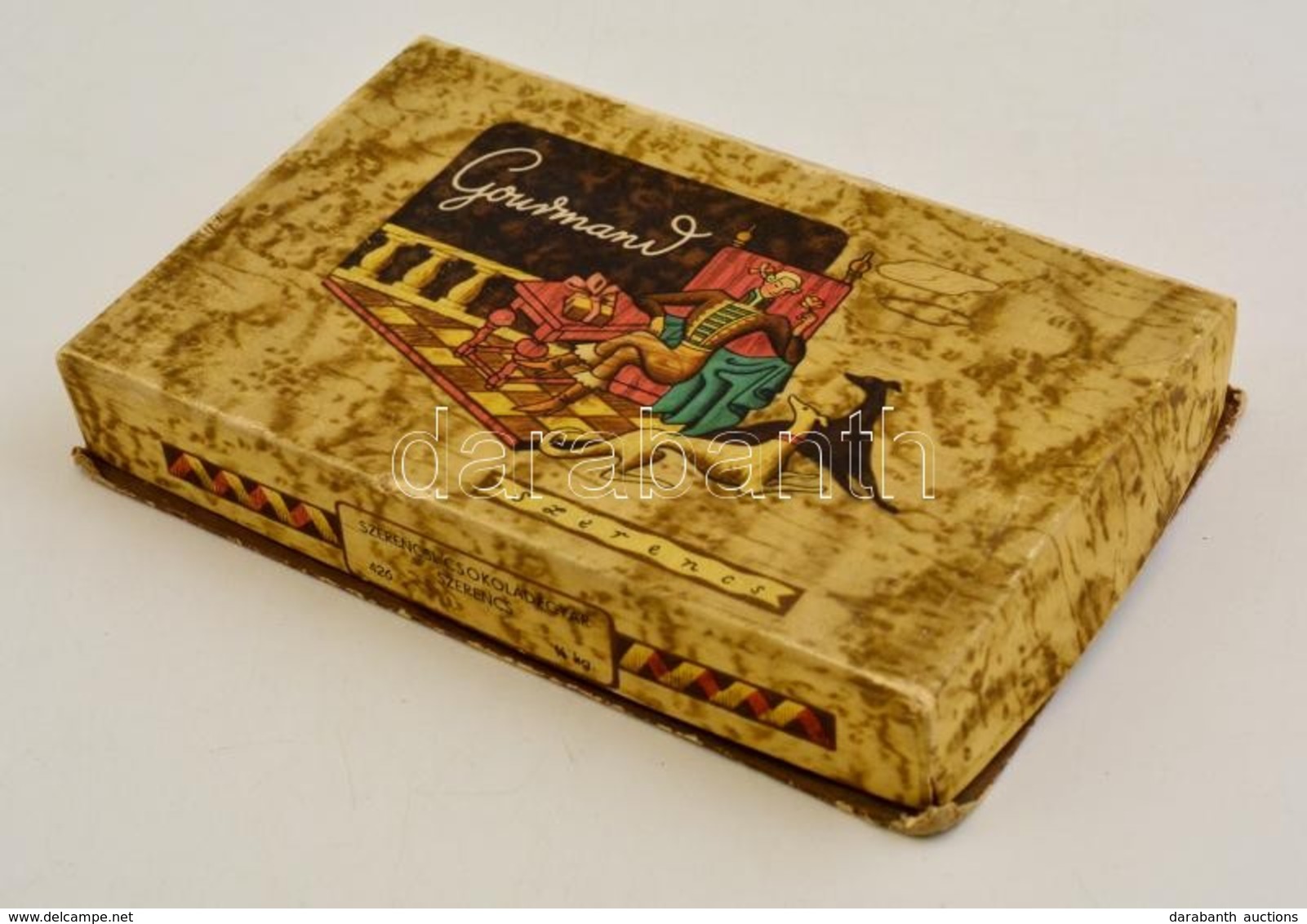 Retro Gourmand (Szerencs) Karton Doboz , 19×12 Cm - Otros & Sin Clasificación