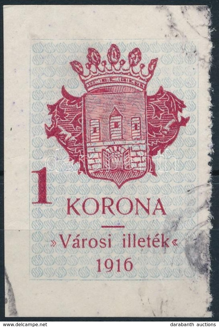 1914 Székesfehérvár Városi Illetékbélyeg 1 Sz. (30.000) - Ohne Zuordnung