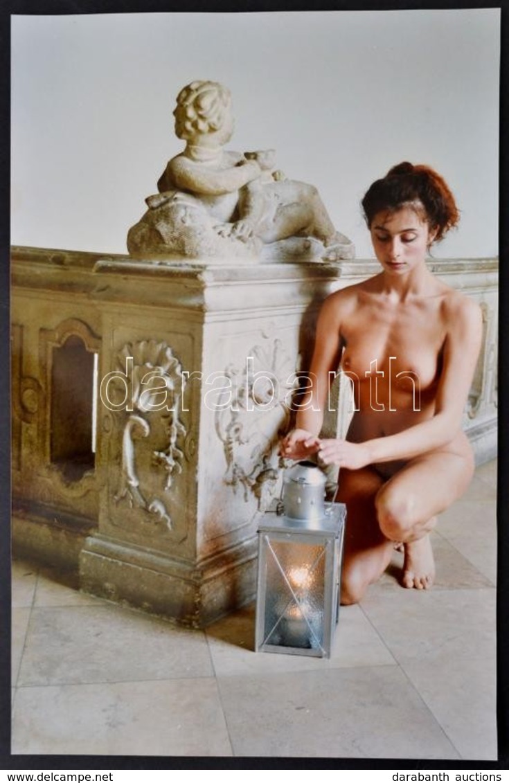 Cca 1991 Menesdorfer Lajos (1941-2005) Budapesti Fotóművész Hagyatékából, Feliratozott Vintage Fénykép (Ha Csak Emlék Az - Altri & Non Classificati