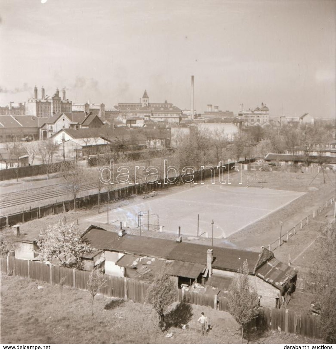 1966 Budapest, X. Kerület, Kőbányai Városképek, épületfotók, életképek, 21 Db Vintage Negatív Keveházi János (?-?) Kőbán - Sonstige & Ohne Zuordnung