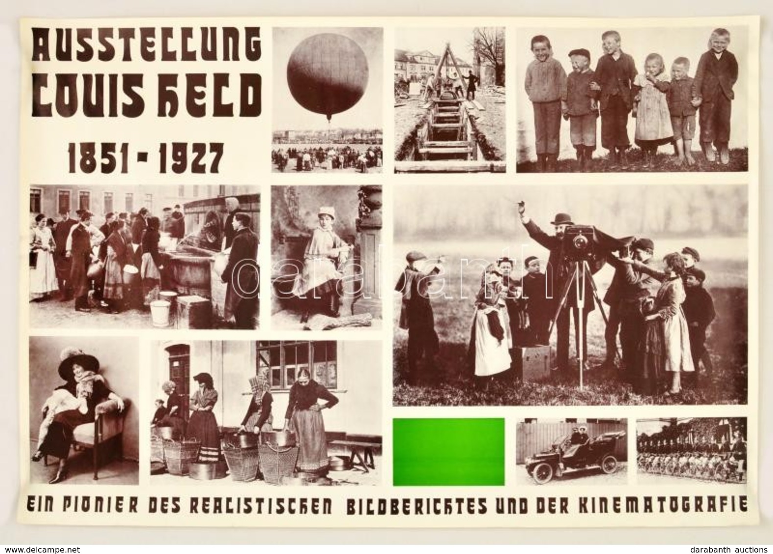 Ausstellung Louis Held/Louis Held, Ein Held Pionier Des Realistischen Bildberichtes Und Der Kinematographie, 2 Db Német  - Altri & Non Classificati