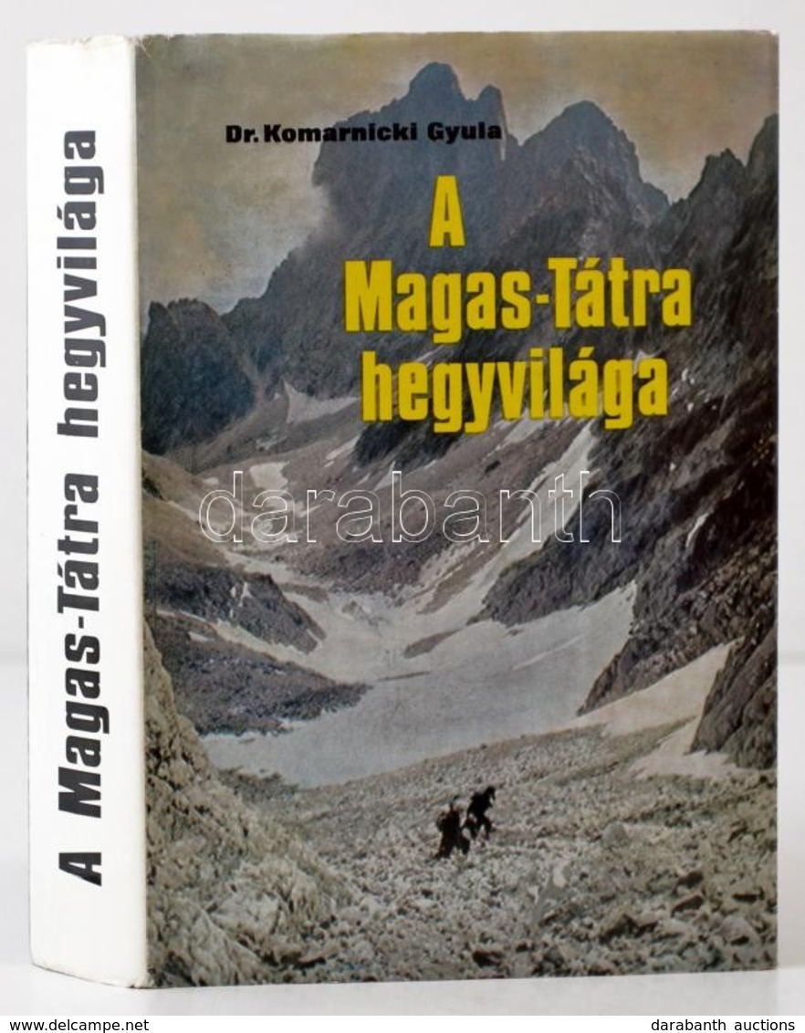 Dr. Komarniczki Gyula: A Magas-Tátra Hegyvilága. (Hegymászó- és Turistakalauz.) Bp.,1978, Sport. Kiadói Egészvászon-köté - Sin Clasificación