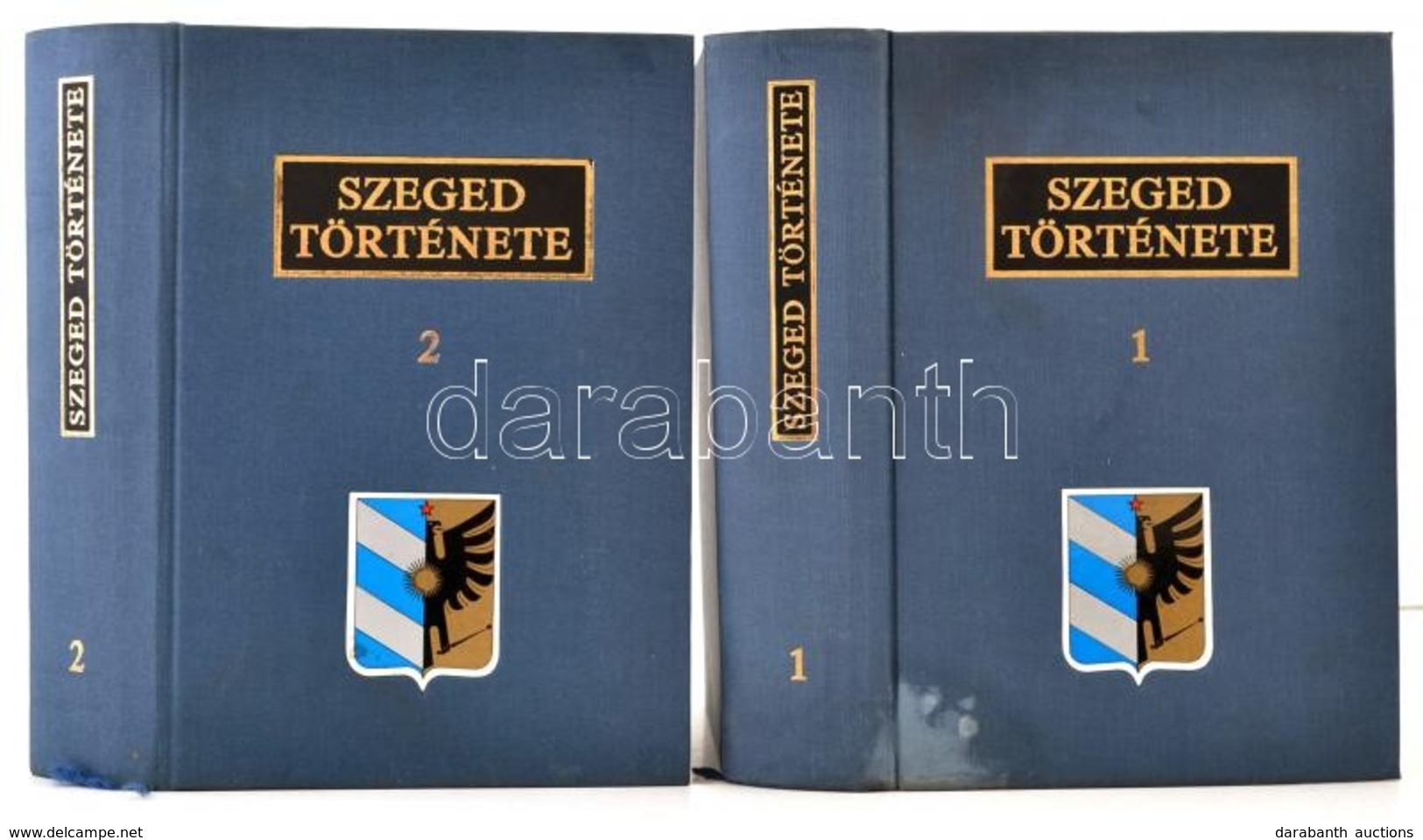 Szeged Története 1-2. Szerk.: Kristó Gyula, Farkas József.. Szeged, 1983-1985, Somogyi-Könyvtár. Kiadói Egészvászon-köté - Ohne Zuordnung