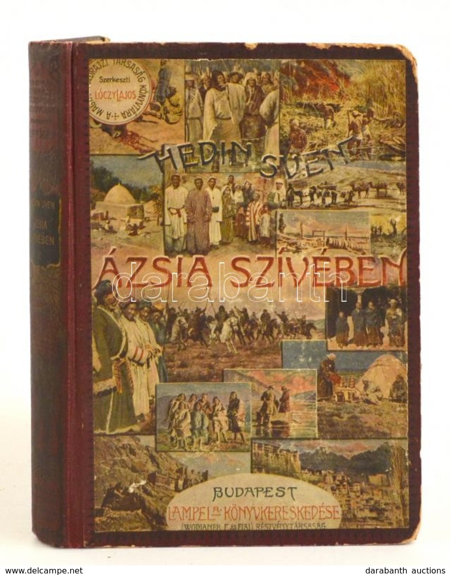 Sven Hedin: Ázsia Szívében I. Kötet. Fordította: Dr. Thirring Gusztáv. 59 Képpel és 1 Térképpel és 63 Képpel és 1 Térkép - Sin Clasificación