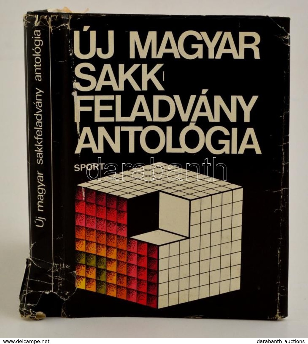 Új Magyar Sakk Feladvány Antológia. Bp., 1979. Sport. Egészvászon Kötésben, Szakadozott Papír Védőborítóval - Ohne Zuordnung