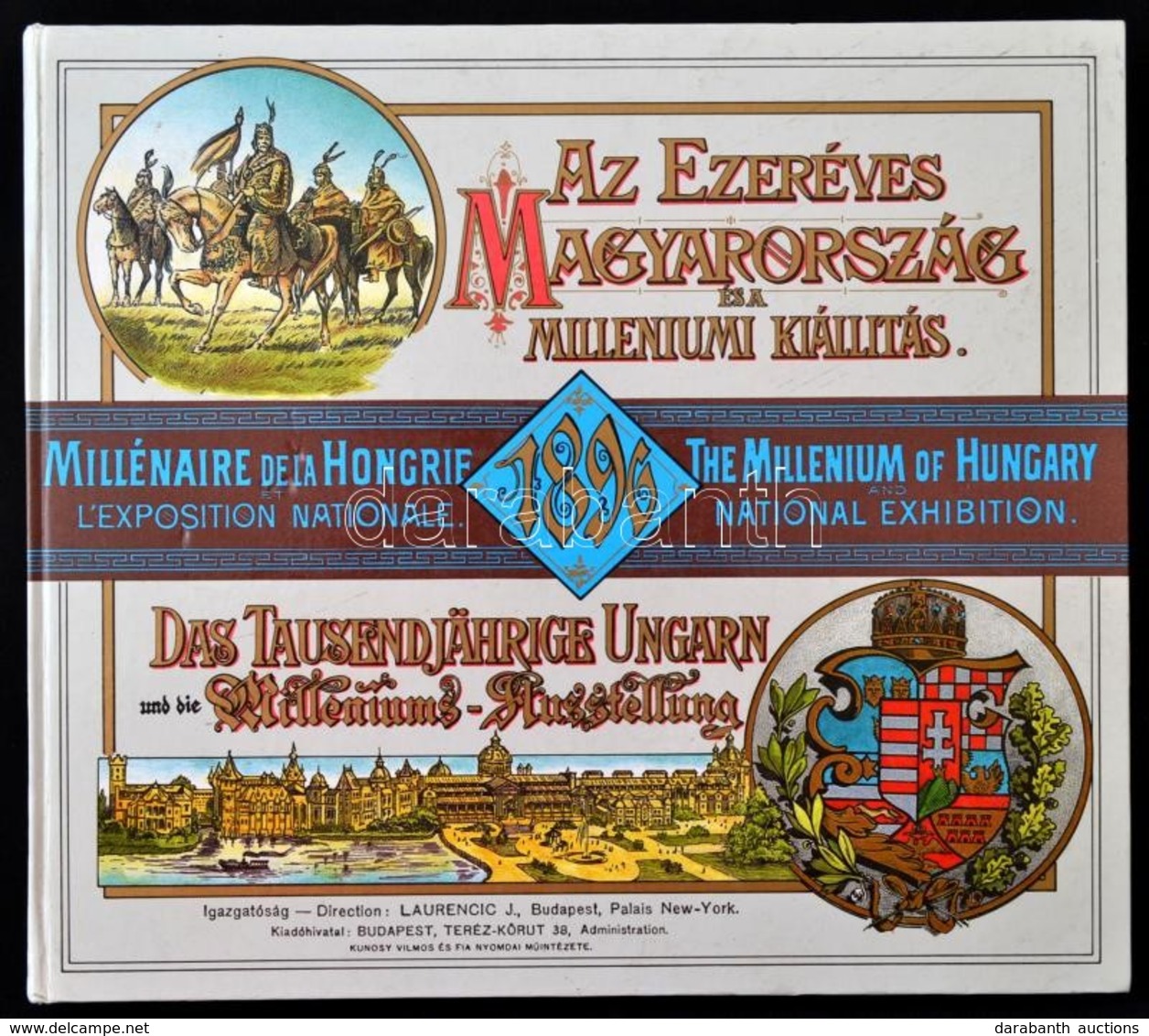 Az Ezeréves Magyarország és A Milleniumi Kiállítás. Szerk.: Piványi Ernő Et Al. Bp.,(1990), Téka. Számos érdekes Képpel  - Non Classificati