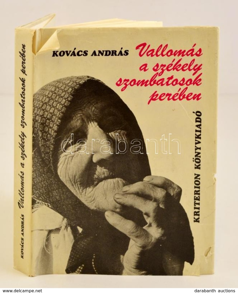 Dr. Kovács András: Vallomás A Székely Szombatosok Perében. Bukarest, 1981. Kriterion. Kiadói Egészvászon Kötésben, Papír - Sin Clasificación