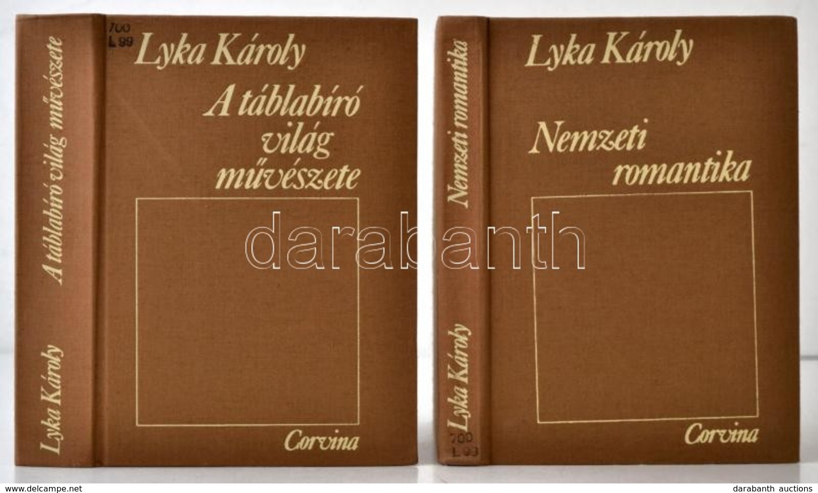 Lyka Károly: A Táblabíró Világ Művészete. Magyar Művészet 1800-1850 + Nemzeti Romantika. Magyar Művészet 1850-1867. 1981 - Sin Clasificación