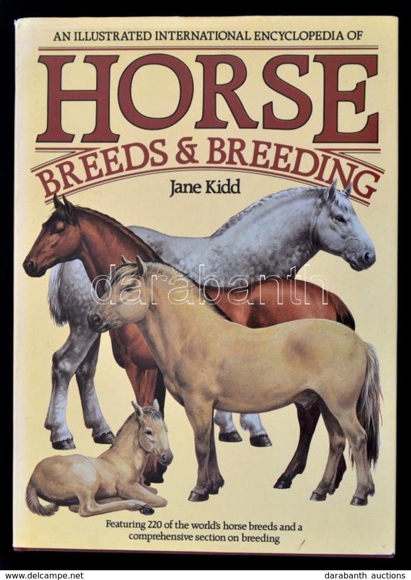 Kidd, Jane: An Illustrated International Encyclopedia Of Horses - Breeds And Breeding. London, 1985, Salamander Books. V - Non Classificati