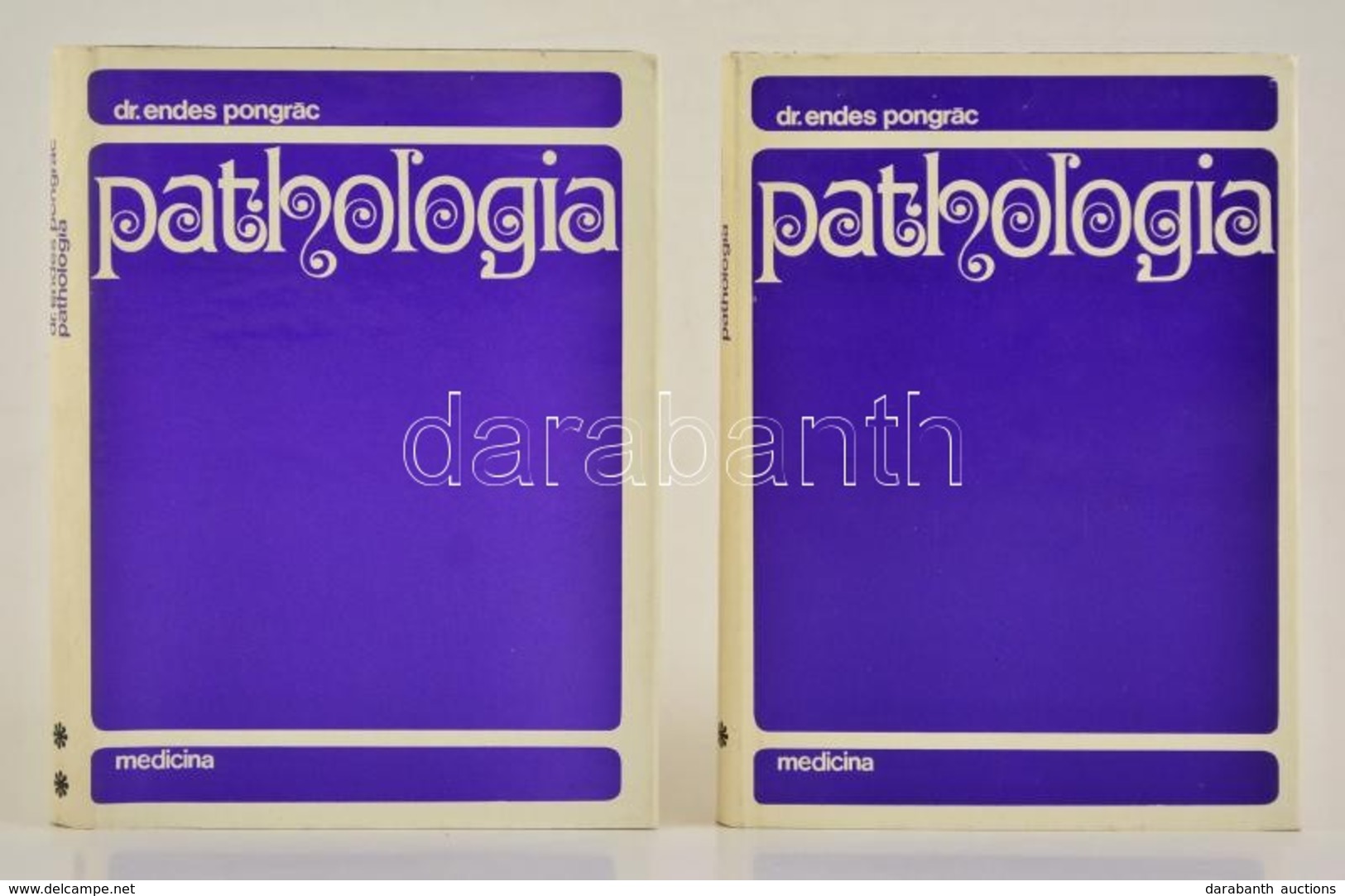 Endes Pongrác: Pathologia I-II. Kötet. Bp.,1972, Medicina. Kiadói Egészvászon-kötés, Kiadói Papír Védőborítóban. - Sin Clasificación