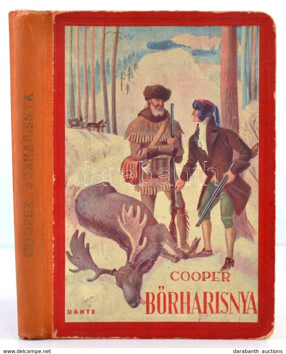 (James) Fenimore Cooper: Bőrharisnya. A Magyar Ifjúság Számára átdolgozta Szirmai Józsefné. Kolozsvári Sándor Rajzaival. - Non Classificati