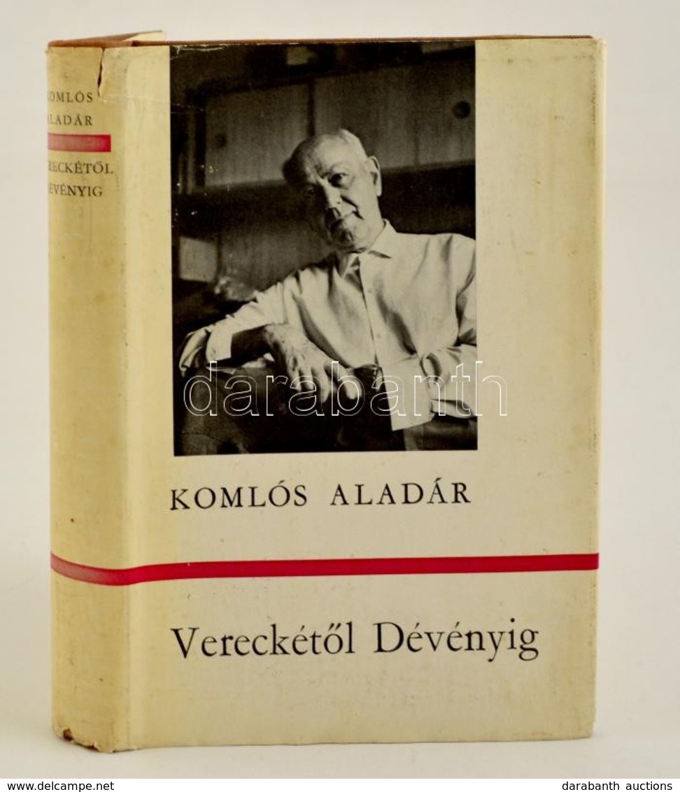 Komlós Aladár: Vereckétől Dévényig. Bp.,1972,Szépirodalmi. Kiadói Egészvászon-kötés, Kiadói Papír Védőborítóban. A Szerz - Non Classificati