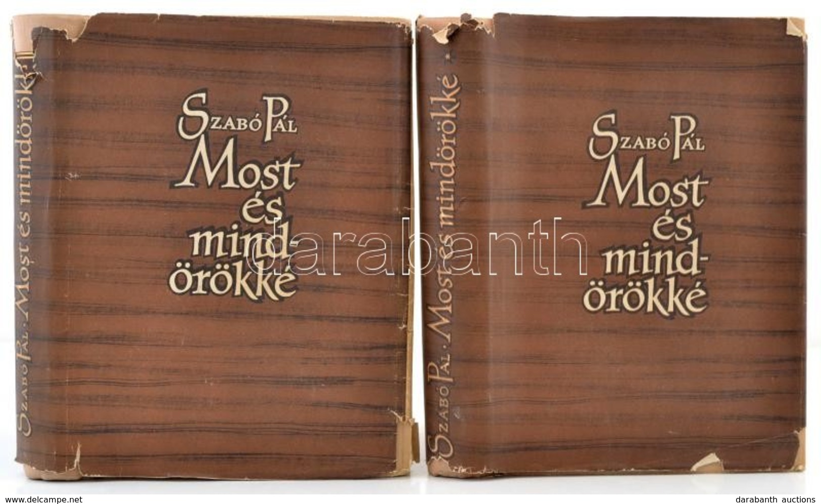 Szabó Pál: Most és Mindörökké. Összegyűjtött Elbeszélések. I-II. Kötet. Bp.,1956, Szépirodalmi. Kiadói Félvászon-kötés,  - Ohne Zuordnung