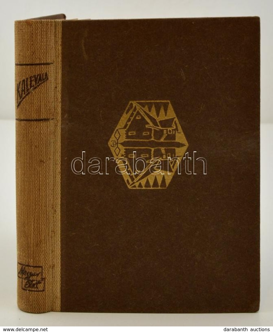 Kalevala. A Finn Nemzeti Hősköltemény. Fordította Vikár Béla. Bp., 1943, Magyar Élet. Negyedik Kiadás. Kiadói Félvászon- - Non Classificati