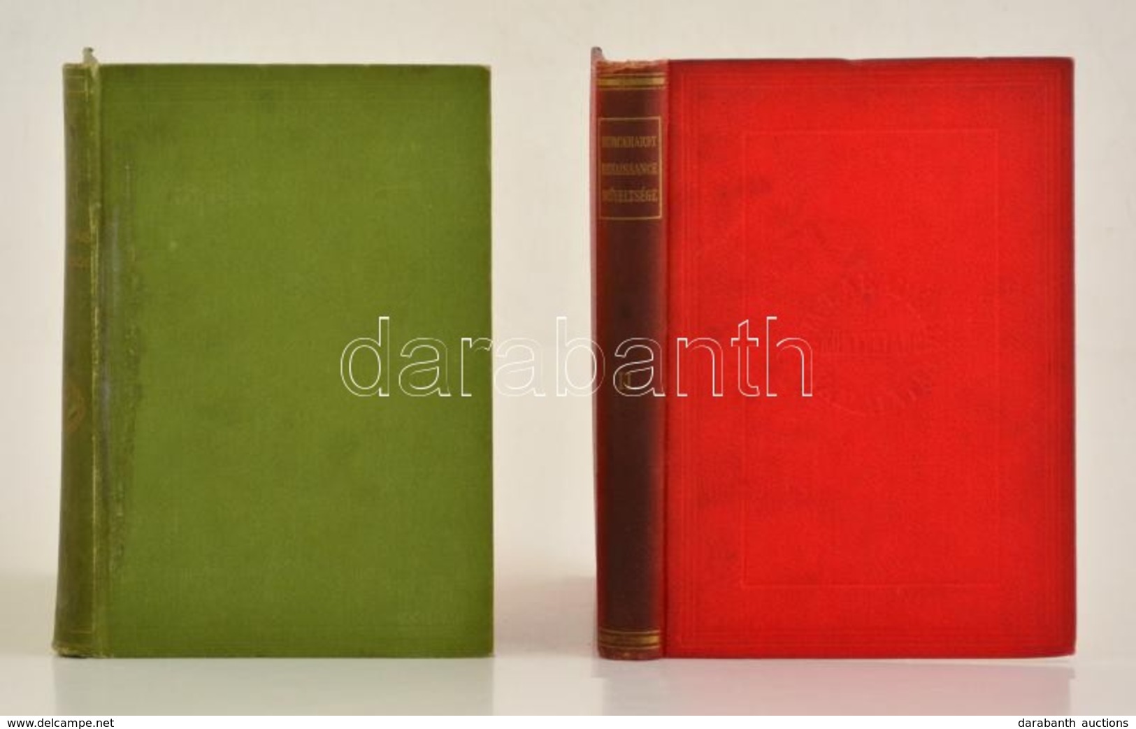 2 Kötet Az MTA Könyvsorozatából: 
Burckhardt Jakab: A Renaissancekori Műveltség Olaszországban II. Kötet. Fordította: Bá - Ohne Zuordnung
