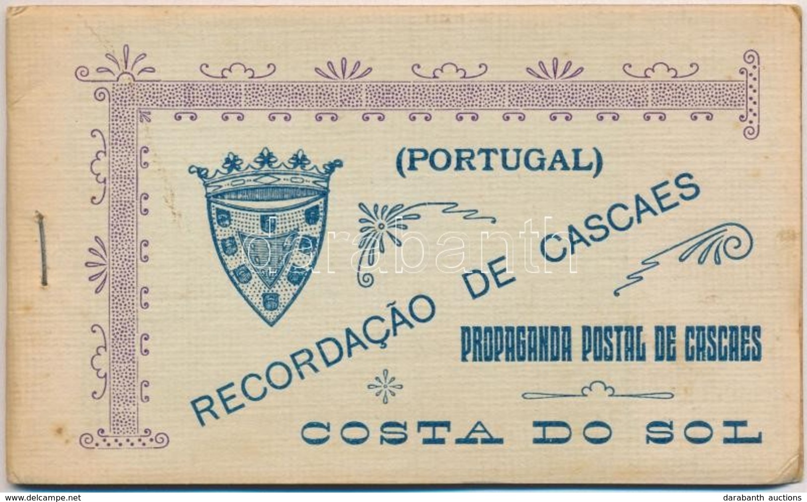 ** Portugália Cascaes 6 Darabos Képeslap Füzet + 3 Lisszabon Képeslap - Sin Clasificación