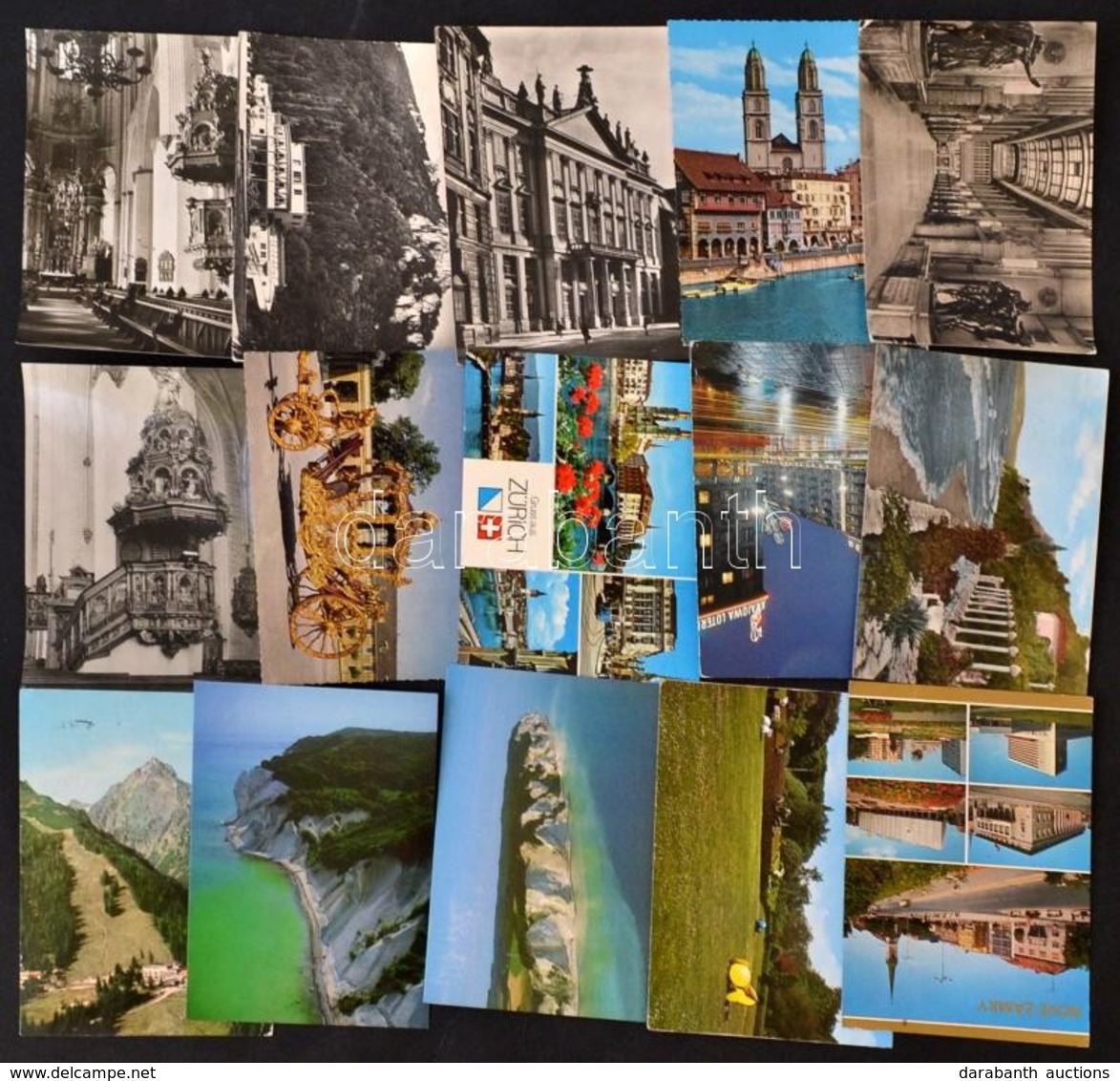 ** * Kb. 1000 Db MODERN Külföldi Városképes Lap / Cca 1000 Pcs Modern European Town-view Postcards - Non Classificati