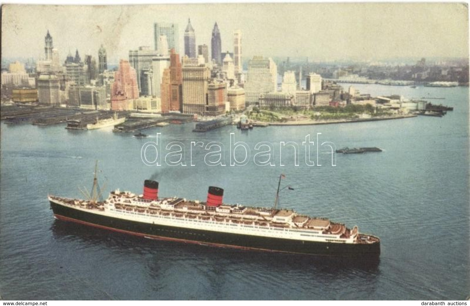** 6 Db RÉGI és MODERN Hajó Motívumos Képeslap / 6 Pre-1945 And Modern Motive Postcards: Ships - Ohne Zuordnung
