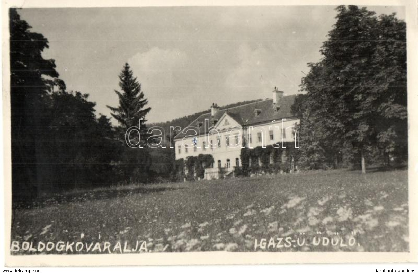 T2 Boldogkőváralja, Igazságügyi üdülő (Péchy-Zichy Kastély). Tóth Irén Photo - Ohne Zuordnung