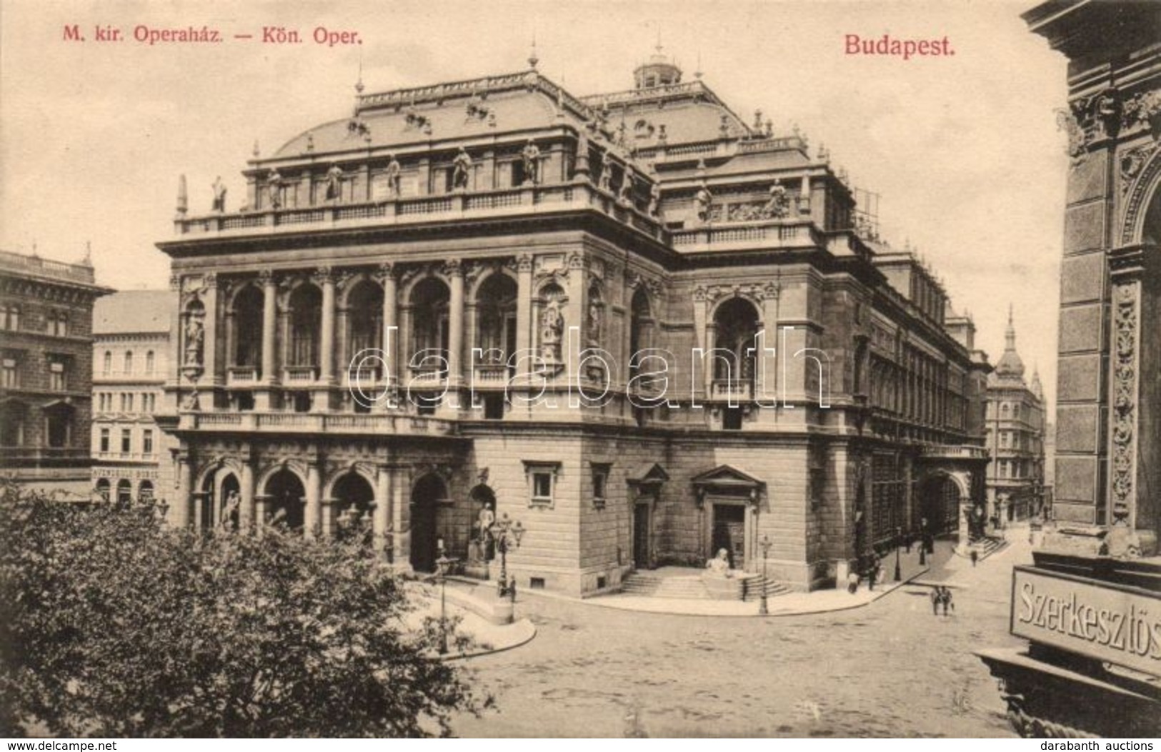 ** T1/T2 Budapest VI. Opera, Vendéglő, Divald - Ohne Zuordnung