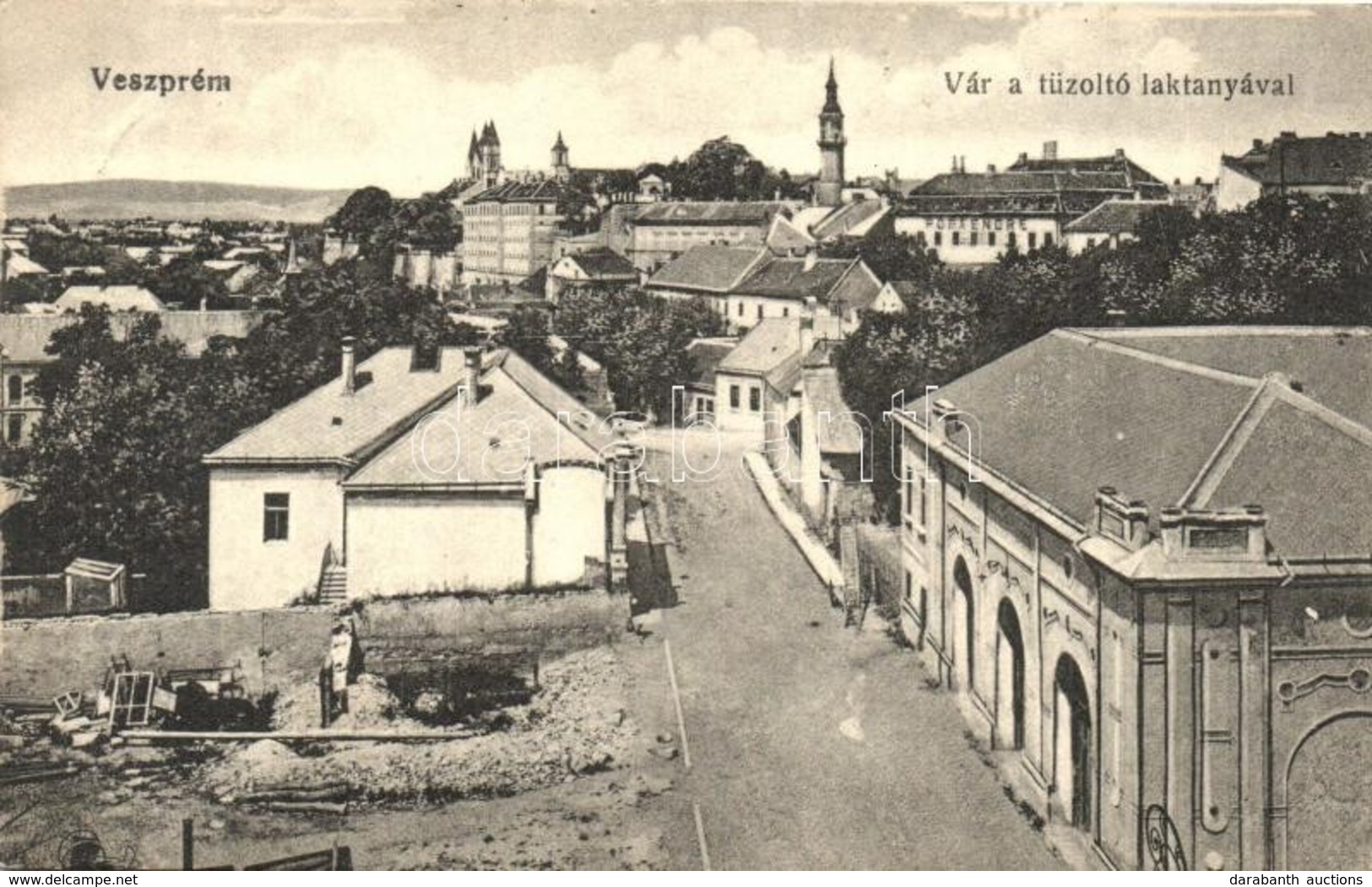 T2 1923 Veszprém, Vár, Tűzoltó Laktanya, Lebontott épület Maradványa - Sin Clasificación