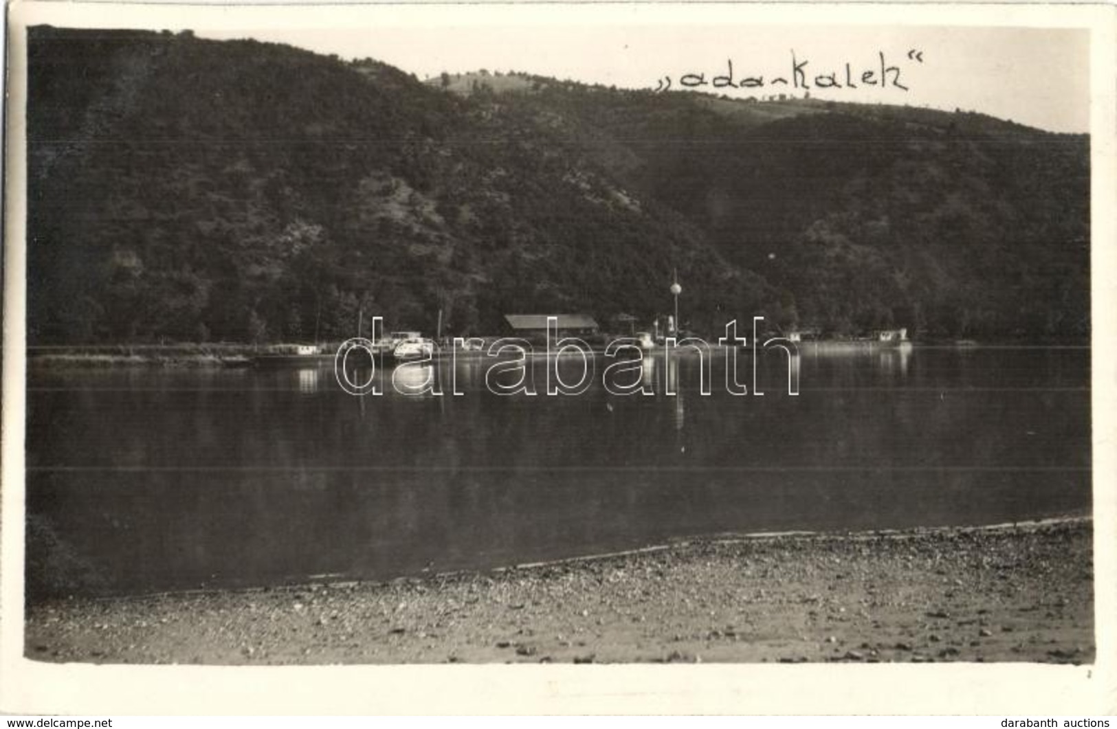 ** T1 Ada Kaleh, Kikötő Hajókkal / Port With Ships.. Photo - Ohne Zuordnung