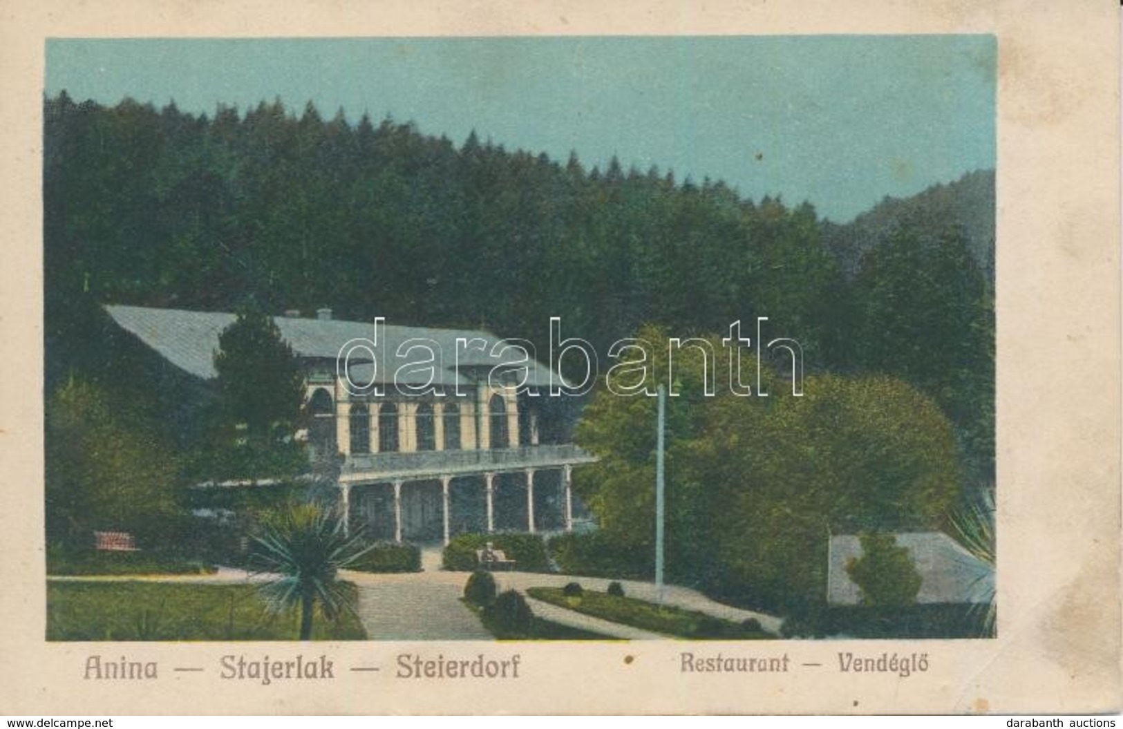 T3 Anina, Stájerlakanina, Steierdorf; Vendéglő / Restaurant (EB) - Ohne Zuordnung