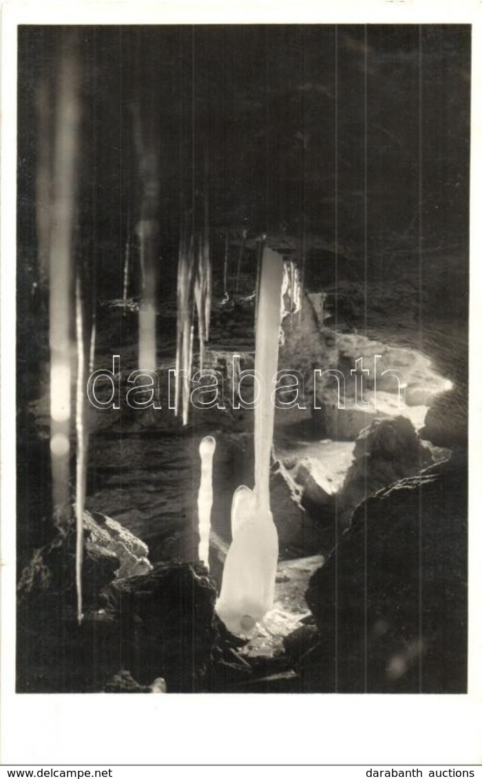 T2 Borszék, Borsec; Jégbarlang Belső / Ice Cave Interior - Ohne Zuordnung