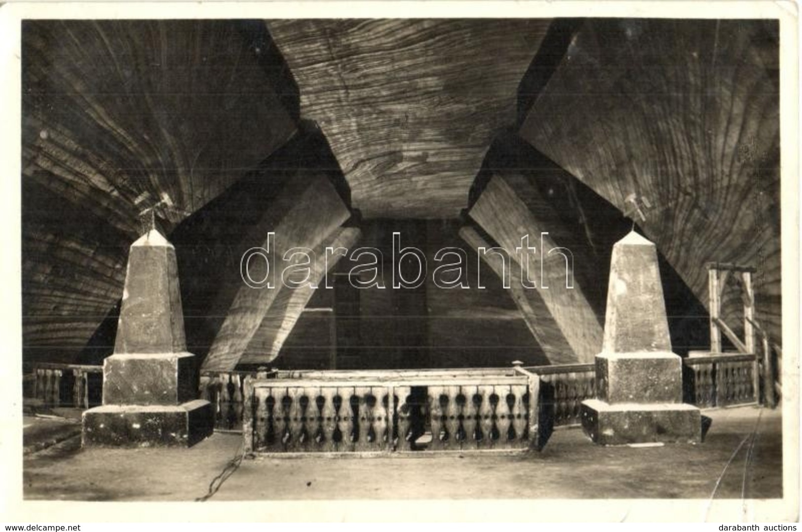 T2/T3 Désakna, Ocna Dejului; M. Kir. Sóbánya Belső / Salt Mine Interior - Ohne Zuordnung