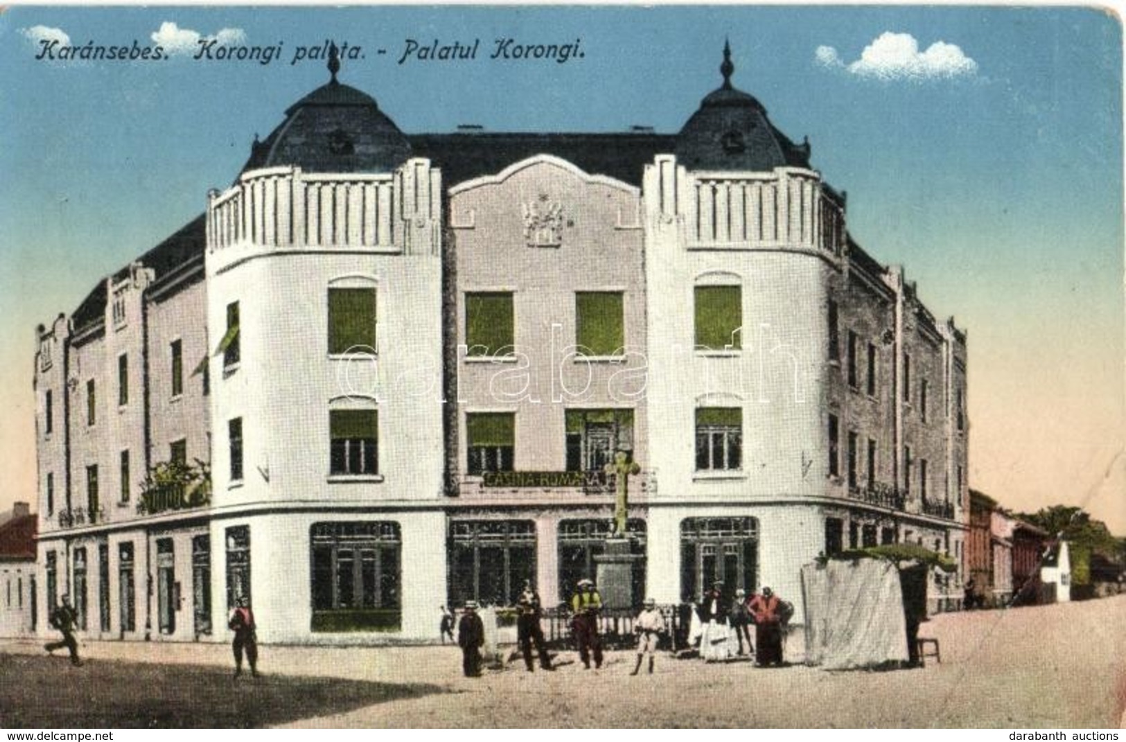 T3 Karánsebes, Caransebes; Korongi Palota, Román Kaszinó / Palace, Romanian Casino (EB) - Non Classificati