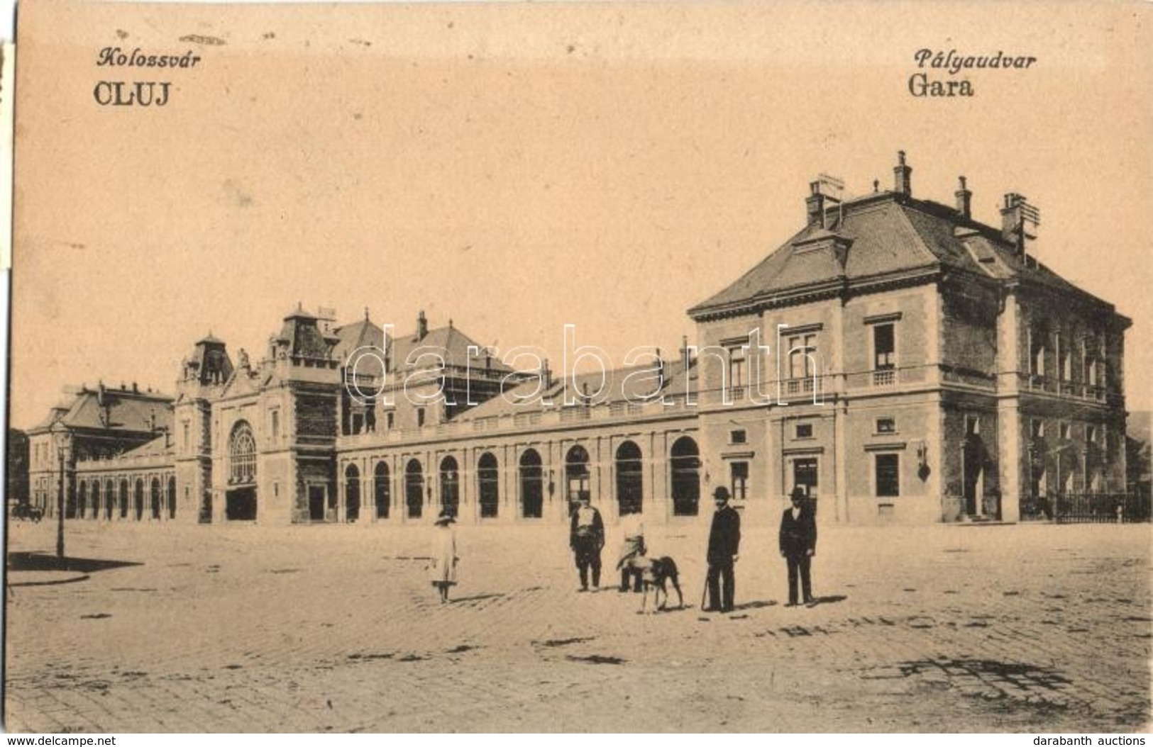 T2 1918 Kolozsvár, Cluj; Vasútállomás / Gara / Bahnhof / Railway Station - Ohne Zuordnung