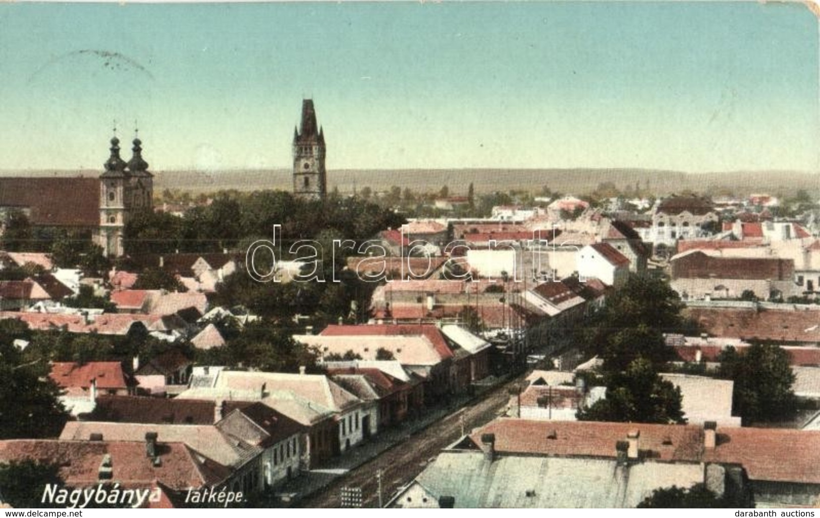 T2/T3 Nagybánya, Baia Mare; Látkép, Templomok. W. L. Bp. 6040. / General View, Churches (EK) - Non Classificati