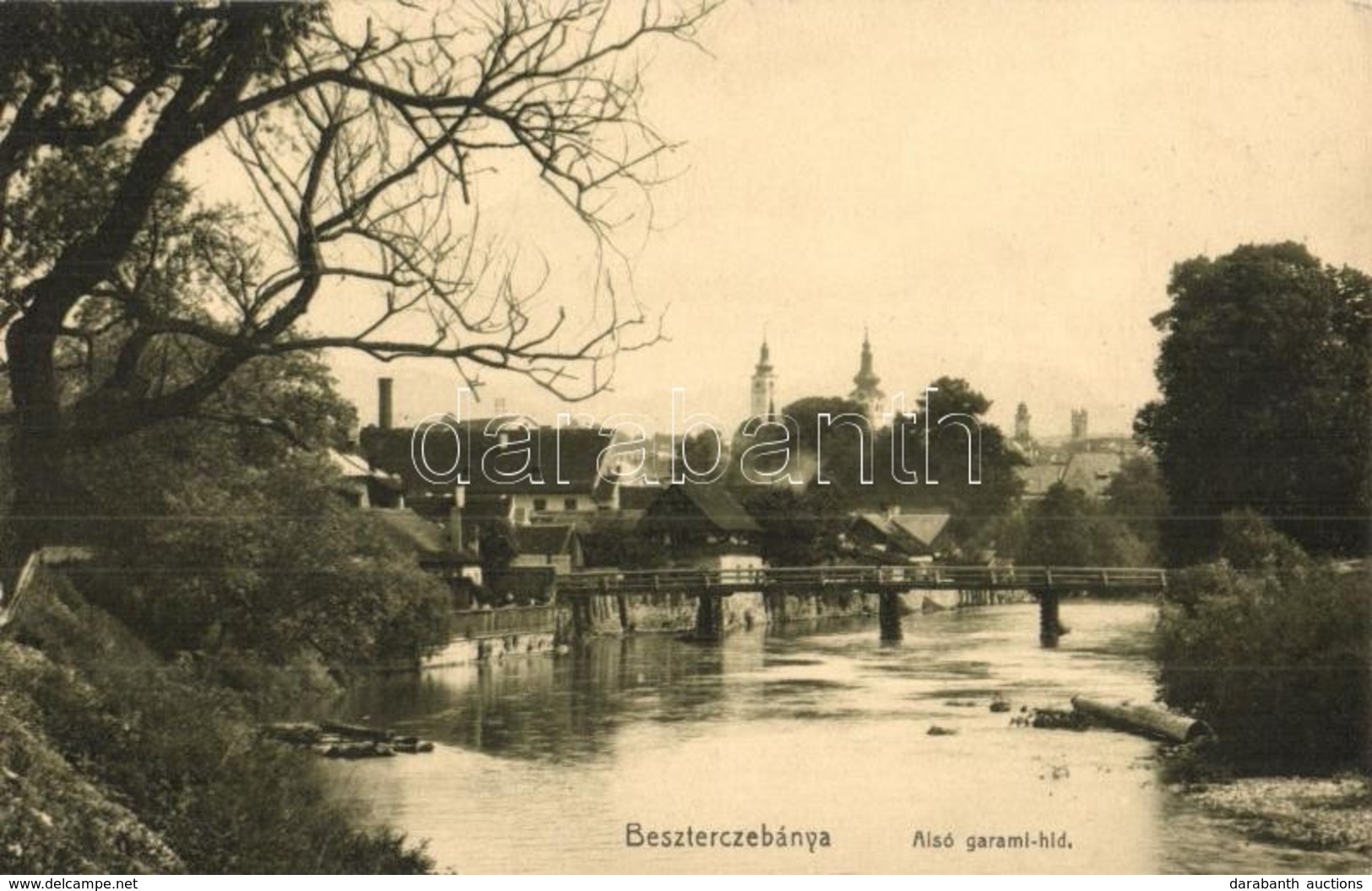 ** T2/T3 Besztercebánya, Banská Bystrica; Alsó Garami Híd, Templomok / Lower Hron Bridge, Churches (EK) - Non Classificati