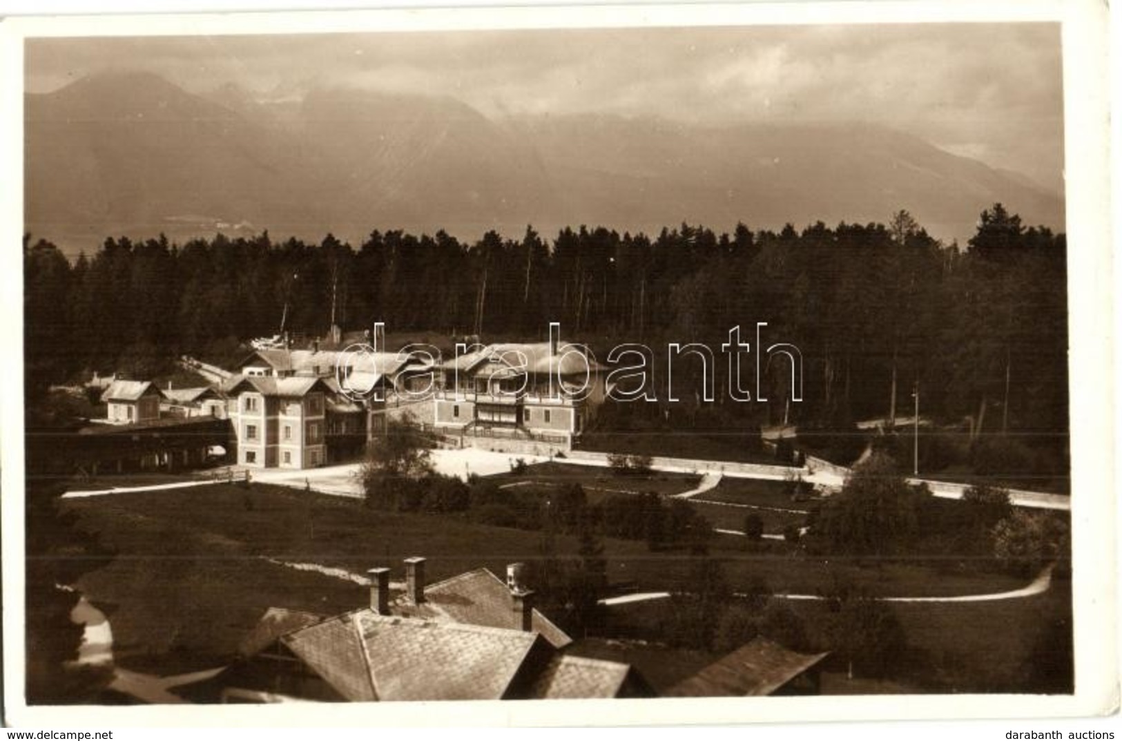 * T2/T3 Lucsivna, Lautschburg, Lucivná (Tátra); Gyermekszanatórium / Sanatórium Pre Deti / Children Sanatorium  (Rb) - Sin Clasificación